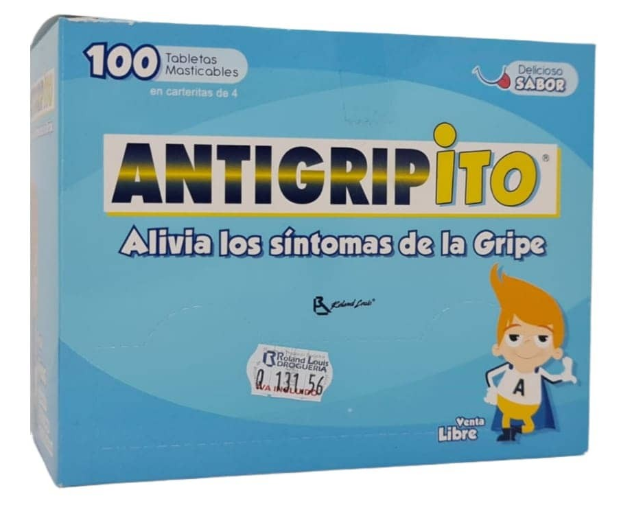 Antigripito *4 Tabletas 