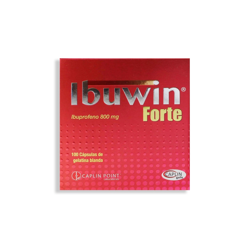 Ibuwin Forte Capsulas 800mg 