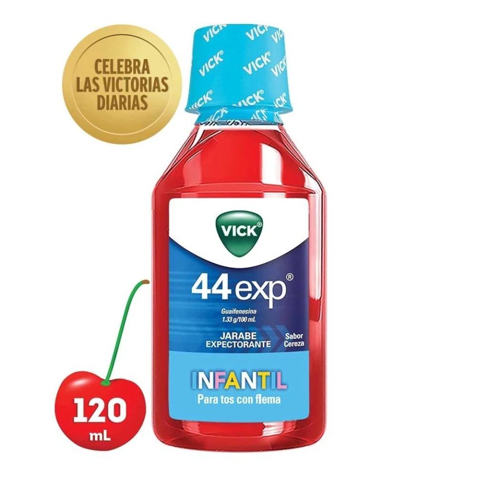 Jarabe Vick 44 Infantil 120ml 