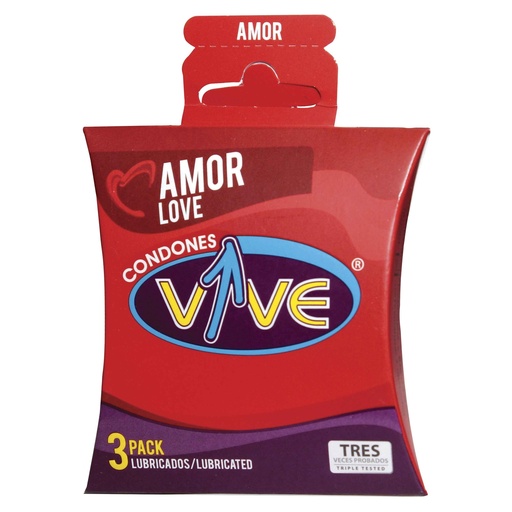 [272] Vive Amor x3 Preservativos 