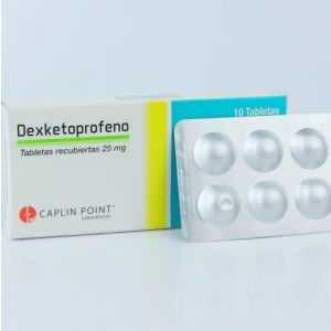 [468] Dexketoprofeno 25mg Tabletas Caplin 