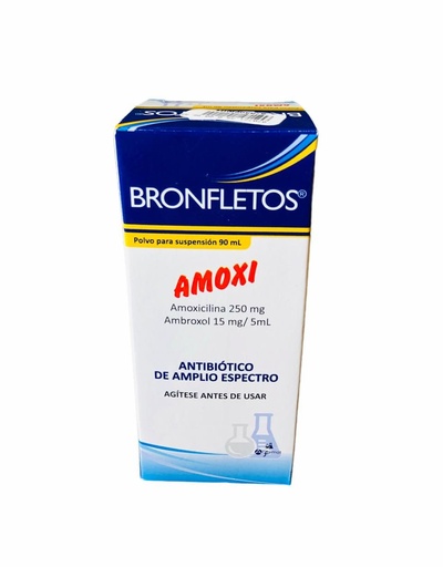 [628] Bronfletos Amoxi Suspensión 90ml 