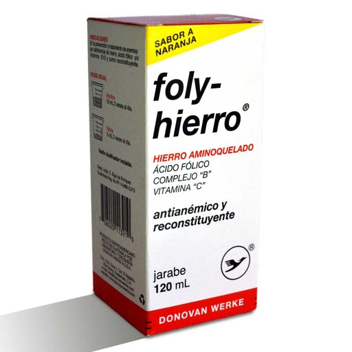 [688] Foly Hierro Jarabe 120ml 