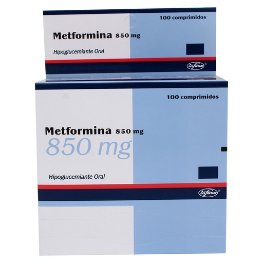 [2273] Metformina 850mg Tabletas Infasa  