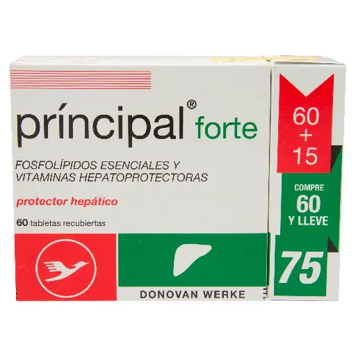 [800] Principal Forte x 60 Tabletas +15