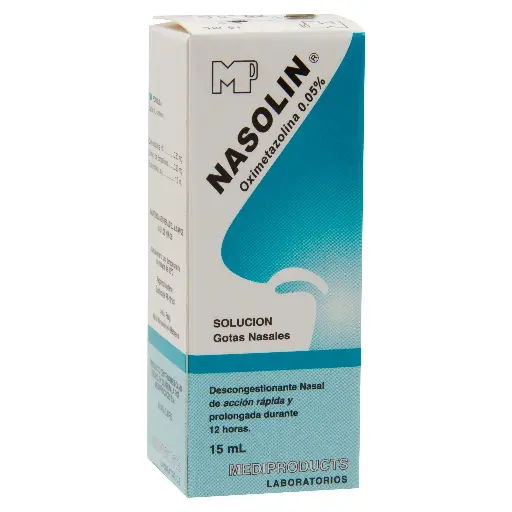 Nasolin Solución Gotas 15ml 