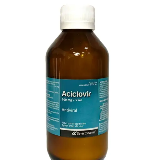 Aciclovir 200g/5ml Frasco 120ml Selectpharma 