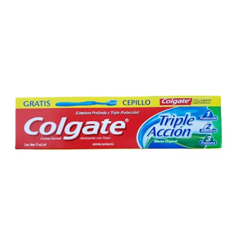 [906] Pasta + Cepillo Colgate Triple Acción 75ml