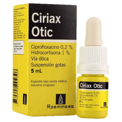 [988] Ciriax Otic Suspensión Gotas 5ml 