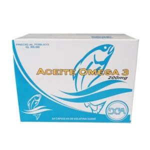 [1153] Aceite Omega 3 200mg x5 CapsGel Conamep 