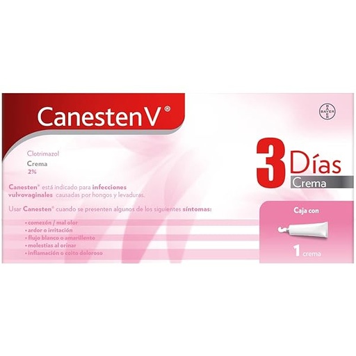 [1196] Canesten V Crema Vaginal 2% 20 gr 