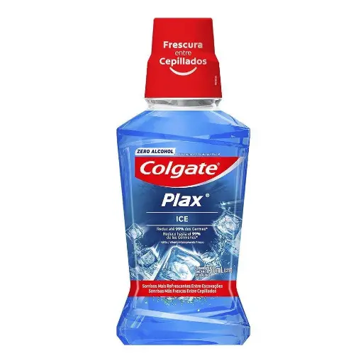 [2053] Colgate Plaxe Ice Enjuague Bucal 250ml 