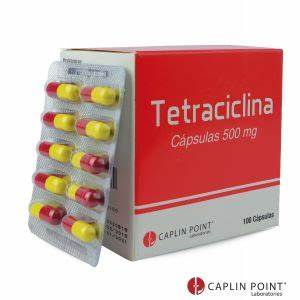 [116] Tetraciclina Cápsula 500mg Caplin  