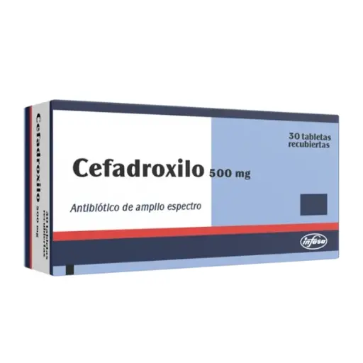 [118] Cefadroxilo 500mg Tabletas Infasa 