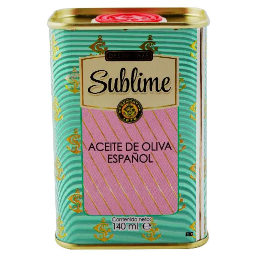 [196] Aceite de Olivo Español Bote Sublime 